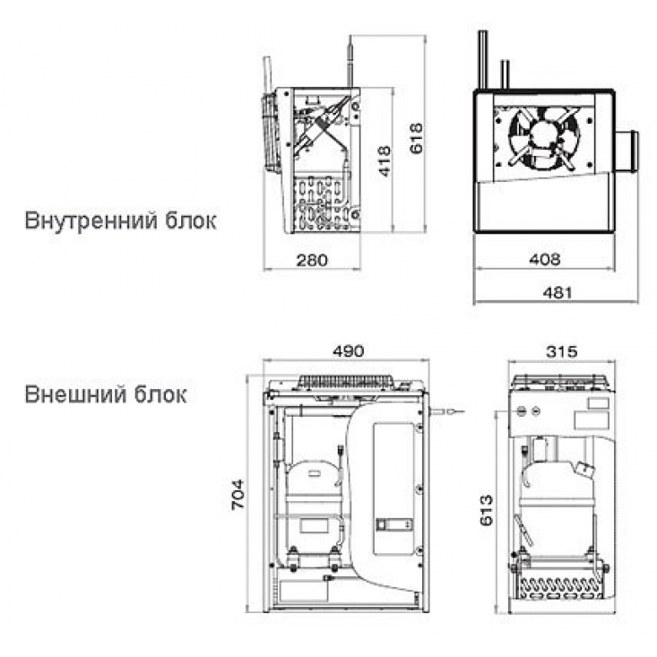 Сплит система Polair SB 108 SF